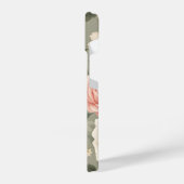 Petal Perfection: Levendige Bloemen Telefoonhoes iPhone Hoesje (Linkerkant)