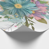 Petal Perfection Waterverf Cadeaupapier (Hoek)