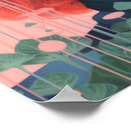 Petal Pink Harmony Poster (Hoek)