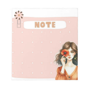 Petal & Polka: Whimsical Muse Notes Collectie Notitieblok