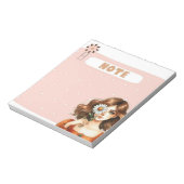 Petal & Polka: Whimsical Muse Notes Collectie Notitieblok (Linkerzijde)