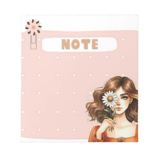 Petal & Polka: Whimsical Muse Notes Collectie Notitieblok (Voorkant)