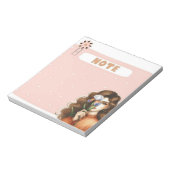 Petal & Polka: Whimsical Muse Notes Collectie Notitieblok (Linkerzijde)