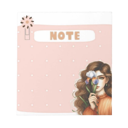 Petal & Polka: Whimsical Muse Notes Collectie Notitieblok (Voorkant)