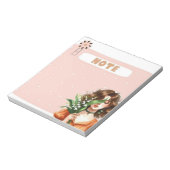 Petal & Polka: Whimsical Muse Notes Collectie Notitieblok (Linkerzijde)
