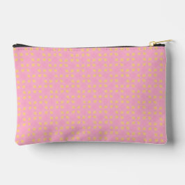Petal Pop – Pink & Gold Seamless Geometric Pattern Etui