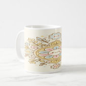 “Petal Pop: Smiles in Every Sip” Koffiemok (Voorkant links)