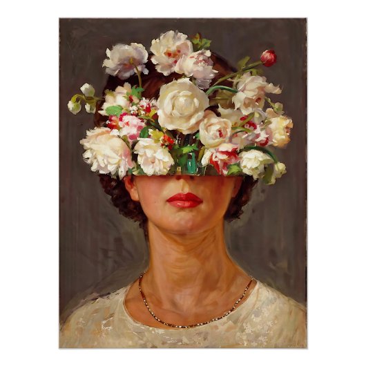 Petal Pout "Florence" Kunst & Bloemensociëteit Perfect Poster (Voorkant)