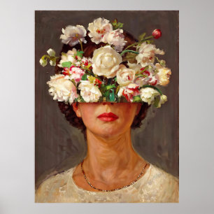 Petal Pout "Florence" Kunst & Bloemensociëteit Poster