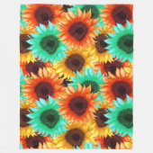 Petal Power 60x80 fleece deken (Voorkant)