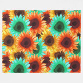 Petal Power 60x80 fleece deken (Voorkant (Horizontaal))