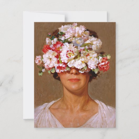 "Petal Pride" Margaret - Kunst- en bloemensociëtei Kaart (Voorkant)