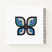 Petal Prism Butterfly Notitieboek (Achterkant)