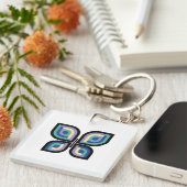 Petal Prism Butterfly Sleutelhanger (Voorkant Rechts)