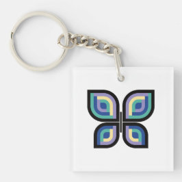 Petal Prism Butterfly Sleutelhanger
