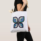 Petal Prism Butterfly Tote Bag (Dichtbij)