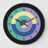 Petal Prism (Circular) Grote Klok (Voorkant)