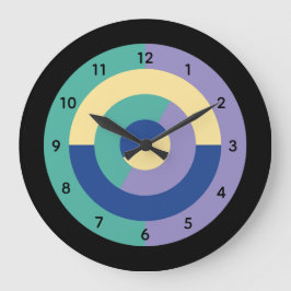 Petal Prism (Circular) Grote Klok