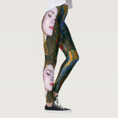 "Petal Serenity" - Vrouwen in Water Leggings (Rechts)