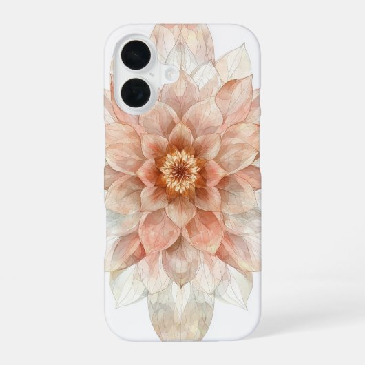 Petal Star Harmony iPhone 16 Hoesje (Achterkant)