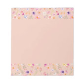Petal Sweet Notitieblok - Peach Blush Delight (Voorkant)