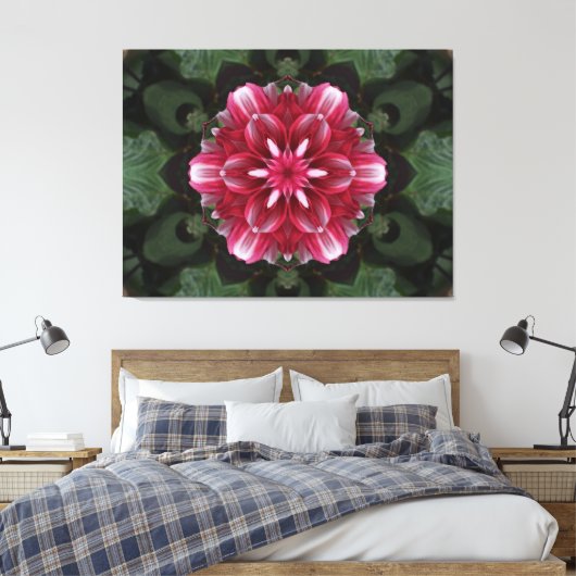 Petal Symphony Canvas Afdruk (Insitu (Slaapkamer))