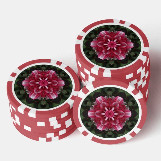 Petal Symphony Poker Chips (Opstapeling)