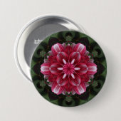 Petal Symphony Ronde Button 7,6 Cm (Voorkant /achterkant)