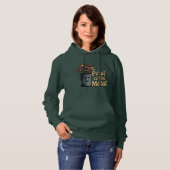 Petal to the Metal, Funny Romance Trash Can Flower Hoodie (Voorkant volledig)