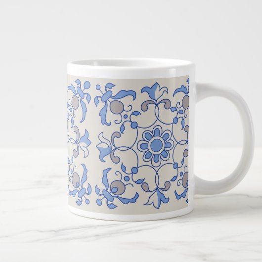 Petal Whimsy Grote Koffiekop (Rechts)