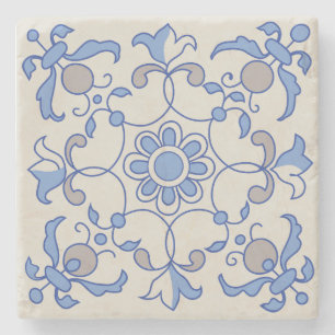 Petal Whimsy Stenen Onderzetter