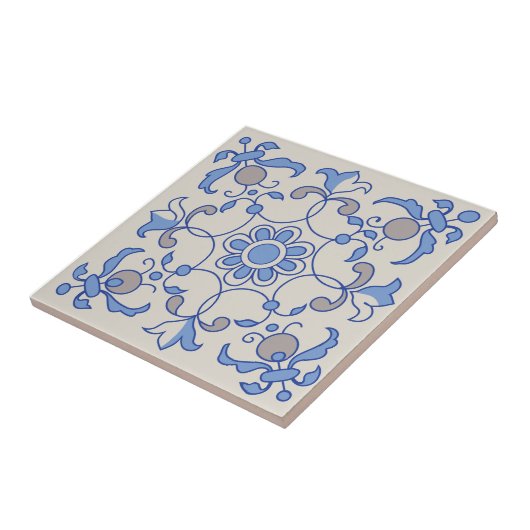 Petal Whimsy Tegeltje (Zijkant)