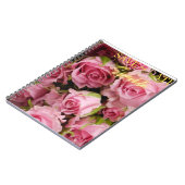 Petalen en Pagina's: Spiral Note Book Notitieboek (Linkerzijde)