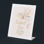 Petalen en Prosecco Dessert Bar Pedestal Sign Reclamebord Met Voetstuk<br><div class="desc">Prosecco en bloemblaadjes thema Dessert Bar Sign heeft een prachtige mix van elegantie en warmte. Overeenkomende items in ons Petals en Prosecco Collectie</div>