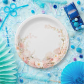 Petalen en Prosecco Papieren Bordje (Feest)