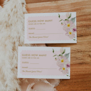 Petalen en Prosecco raden hoeveel Kaart