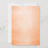 Petalen en Prosecco Terracotta Boho Vrijgezellenfe Kaart (Achterkant)