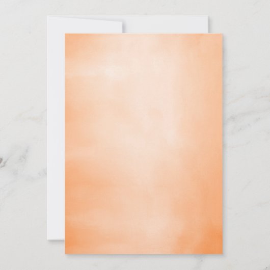 Petalen en Prosecco Terracotta Boho Vrijgezellenfe Kaart (Achterkant)