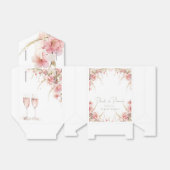 Petalen en Prosecco Vrijgezellenfeest Bedankdoosjes (Uitgevouwen)