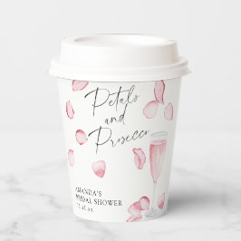 Petalen en Prosecco Vrijgezellenfeest Papieren Bekers