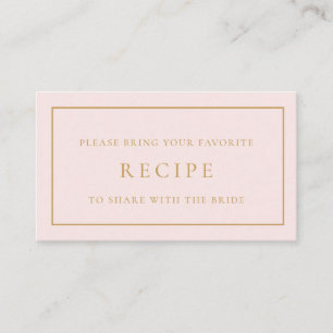 Petalen en Prosecco Vrijgezellenfeest Recept Informatiekaartje