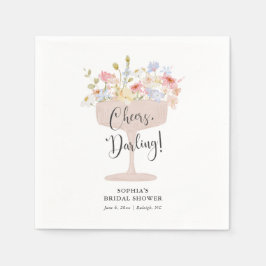 Petalen en Prosecco Vrijgezellenfeest Servet