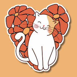 Petalen en Spint Waterdicht Sticker