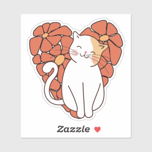 Petalen en Spint Waterdicht Sticker (Vel)