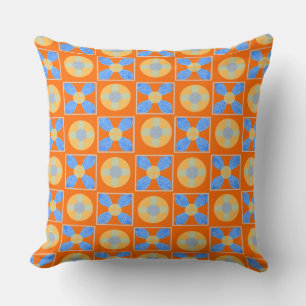 Petalen op Cirkels en Pleinen Kussen