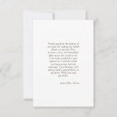 Petalen & Prosecco | Vrijgezellenfeest bedankpas Bedankkaart (Achterkant)