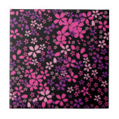 Petalen van Serenity: Kersenbloesem Tegeltje (Voorkant)