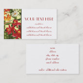 petalen visitekaartje (Voorkant / Achterkant)