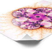 Petallic - fractale kunst foto afdruk (Hoek)
