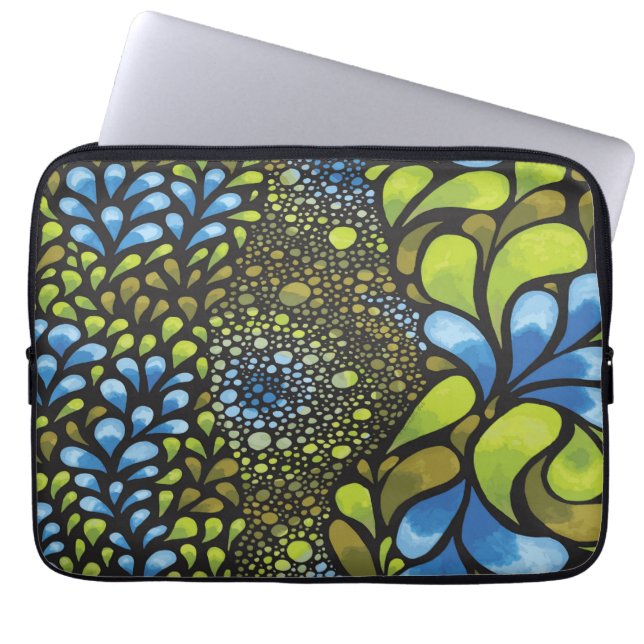 Petals - 13-inch Macbook Pro-Hoesje Laptop Sleeve (Voorkant)